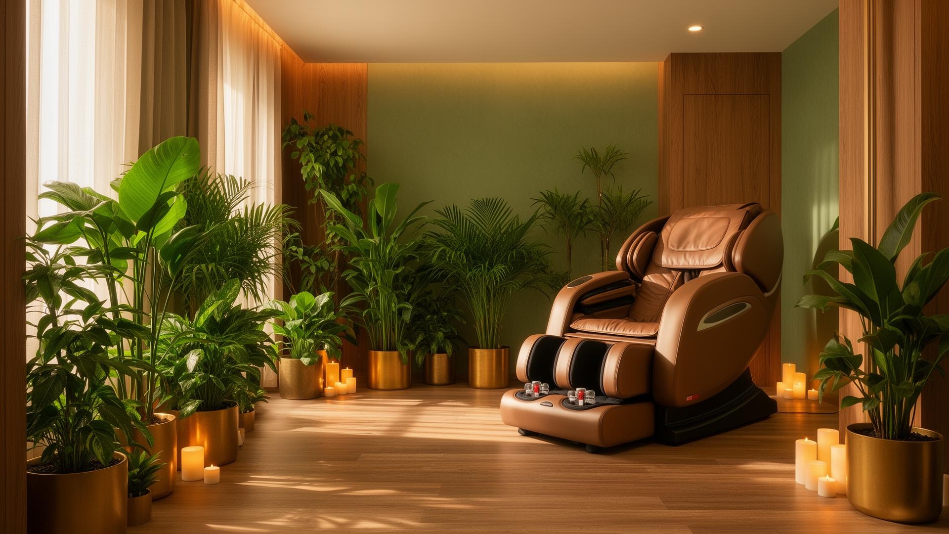 Ten Toes Reflexology spa interior in Lawrence, Kansas